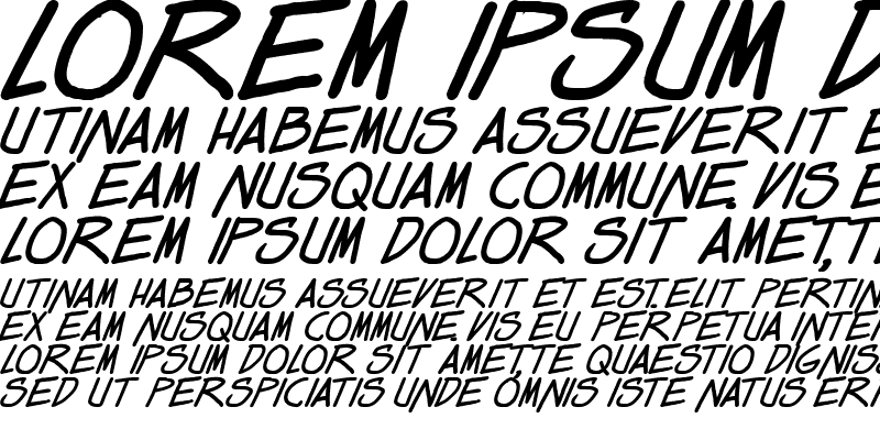 Sample of Dealspinner TBS Bold Italic