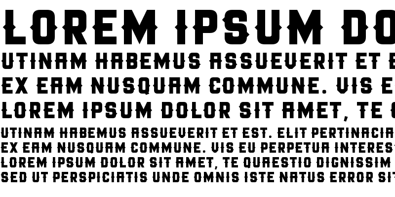 DEPALMA store Font