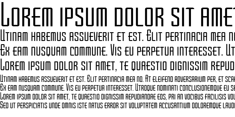 Sample of Destijl Italic