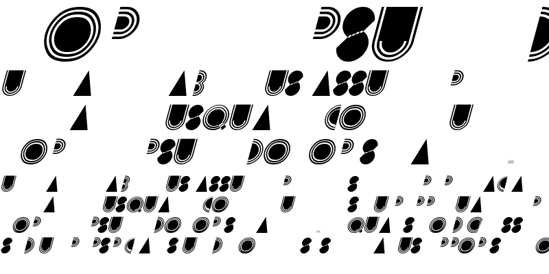 Sample of Detroit 4 Italic