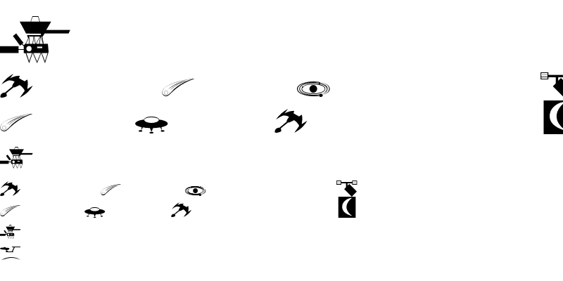 Sample of DexisDingbatsEightSSi