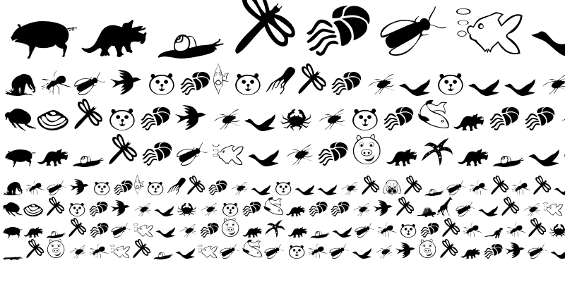 Sample of DexisDingbatsThreeSSi