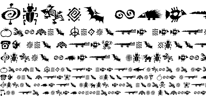 Sample of DF Fresh Symbols Regular