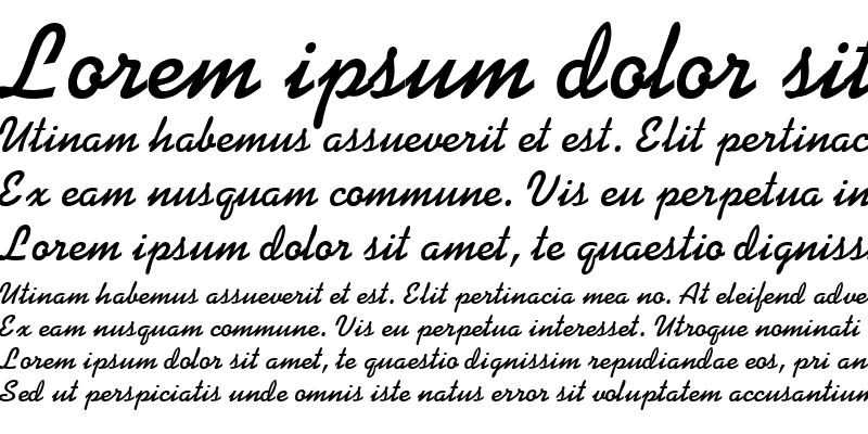 Sample of Di Italic