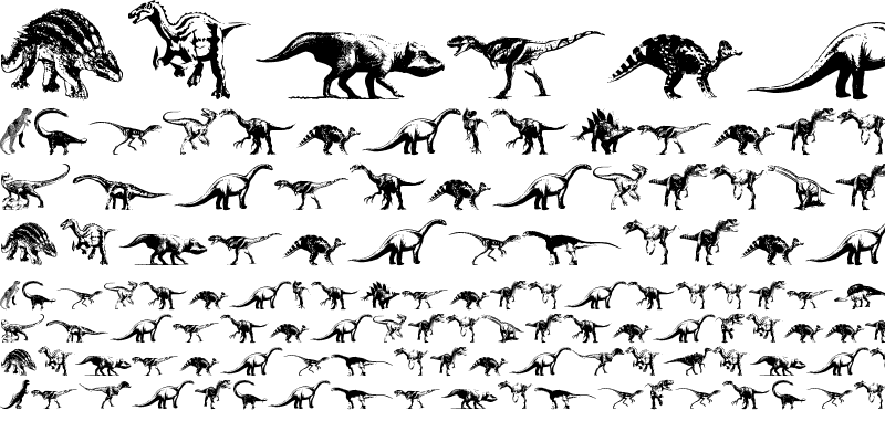 Sample of Dinosaurs