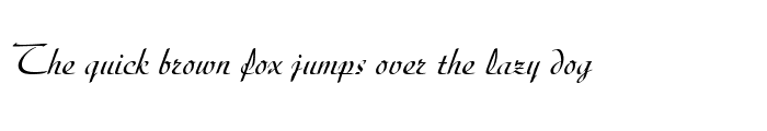 Preview of Diskus RomanItalic