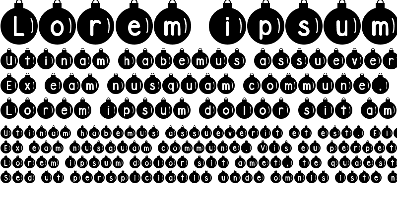 Sample of DJB Ornamental 2 Regular