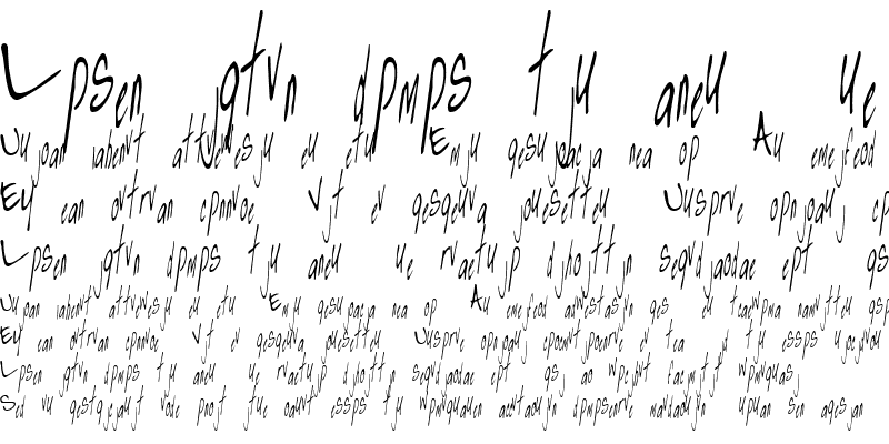 Sample of djb_font