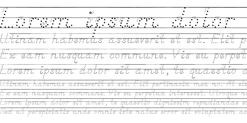 Sample of DN Manuscript Dots Arr Rules