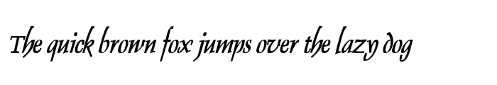 Preview of Dolphin Condensed Bold Italic