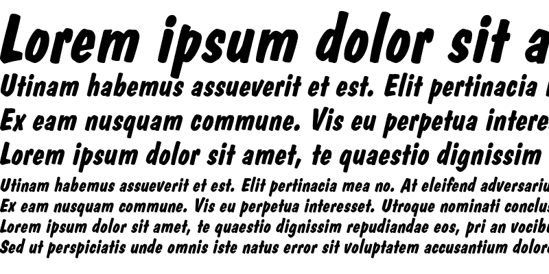 Sample of Dom Diagonal Bold