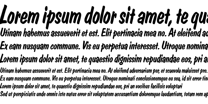 Sample of DomCasual-Italic