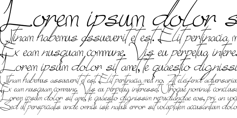 Sample of donatas script