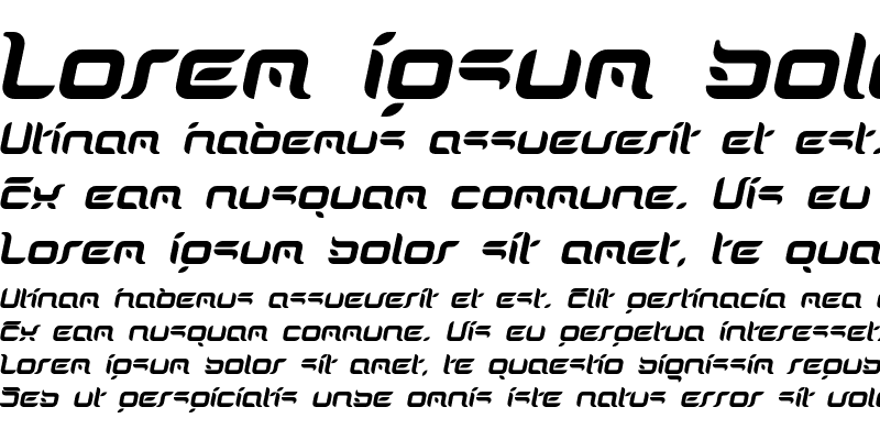 Sample of DorisOrange Italic