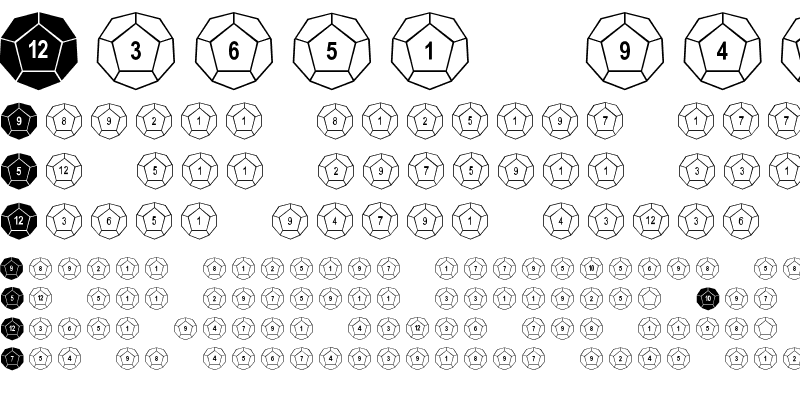 Sample of dPoly Dodecahedron