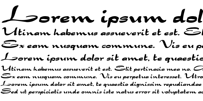 Sample of Dragonwyck Bold Italic