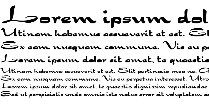 Sample of Dragonwyck Bold