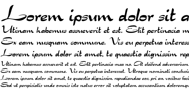 Sample of Dragonwyck-Condensed Italic