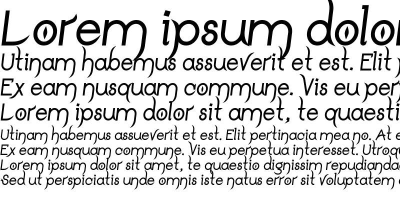 Sample of Drakoheart Leiend Bold Italic