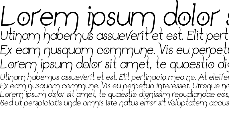 Sample of Drakoheart Leiend Italic