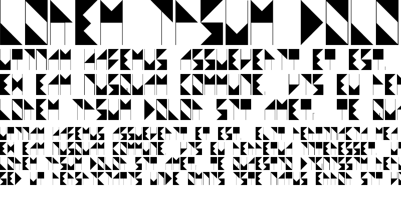 Sample of dreieck_rw Regular