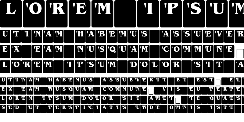 Sample of DropCaps-Serif Regular