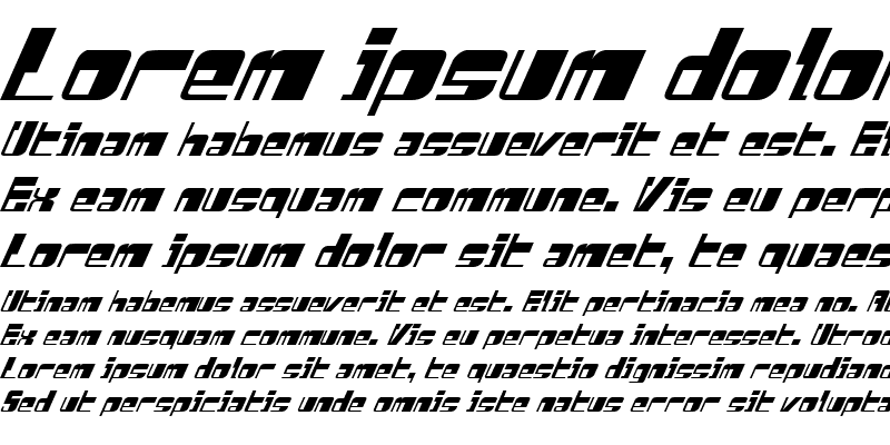 Sample of Drosselmeyer Italic Italic