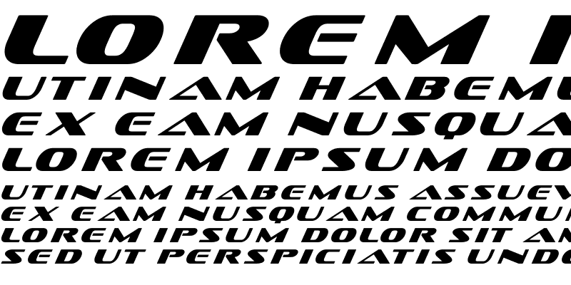 Sample of DS Sofachrome Italic