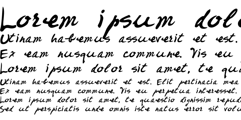 Sample of Duchamp Bold