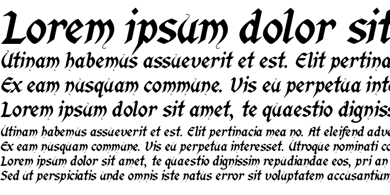 Sample of DungeonKeeperII Italic