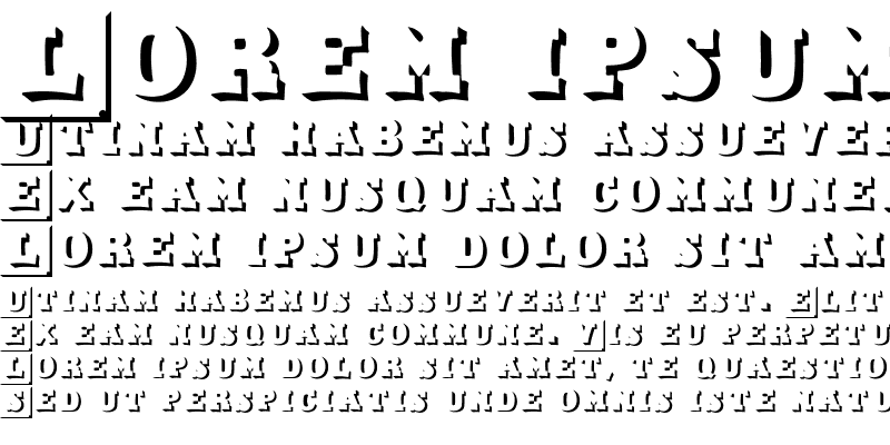 Sample of DuodezInitialen