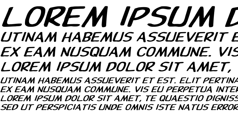 Sample of Dupuy Wd BI Bold Italic