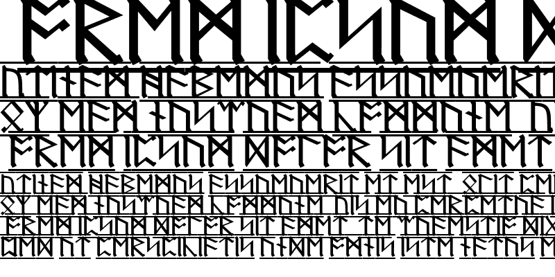 Sample of Dwarf Runes-1 Regular