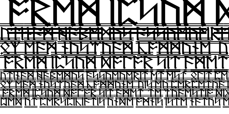 Sample of Dwarf Runes-2 Regular