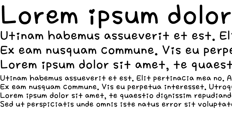 Sample of DXcutecute