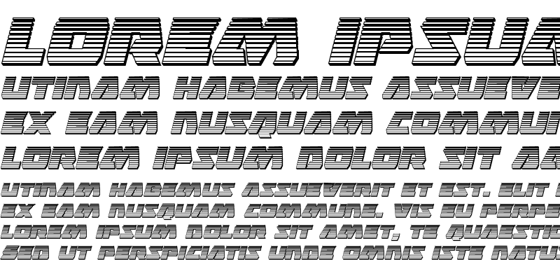 Sample of Eagle Strike Chrome Italic Italic