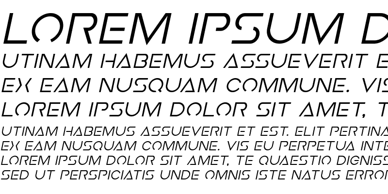 Sample of Earth Orbiter Italic Italic