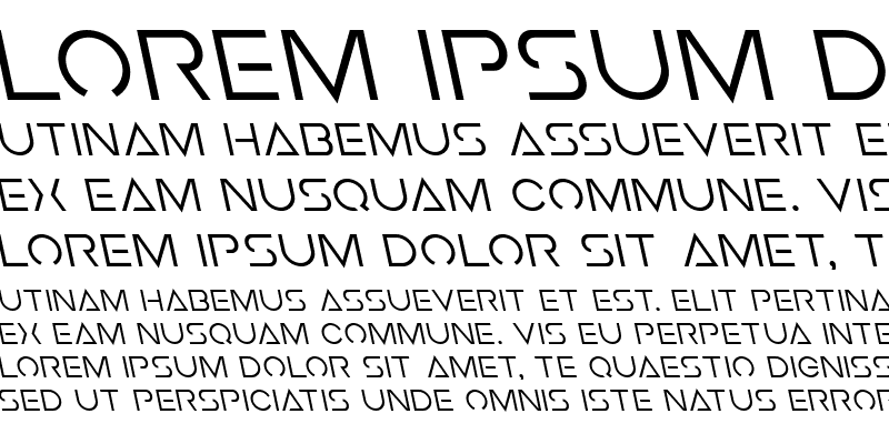 Sample of Earth Orbiter Leftalic Italic