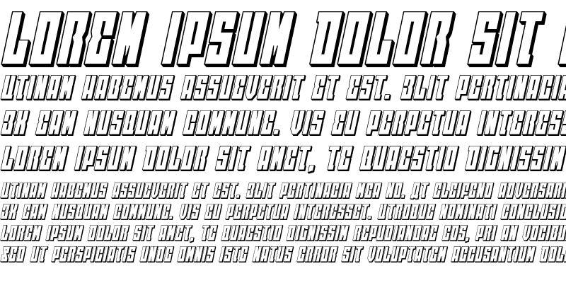 Sample of EAST-west 3D Italic