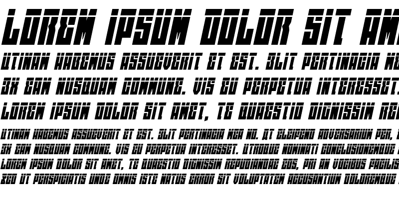 Sample of EAST-west Laser Italic