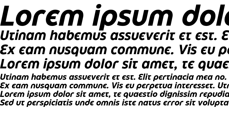 Sample of Eastman Grotesque Alt Trial Bold Italic