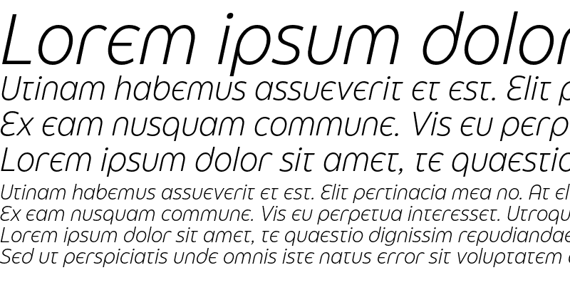 Sample of Eastman Grotesque Alt Trial Light Italic