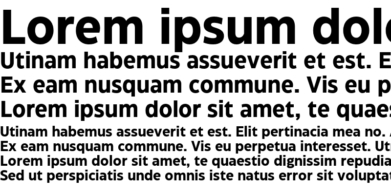 Sample of Eastman Grotesque Trial Bold