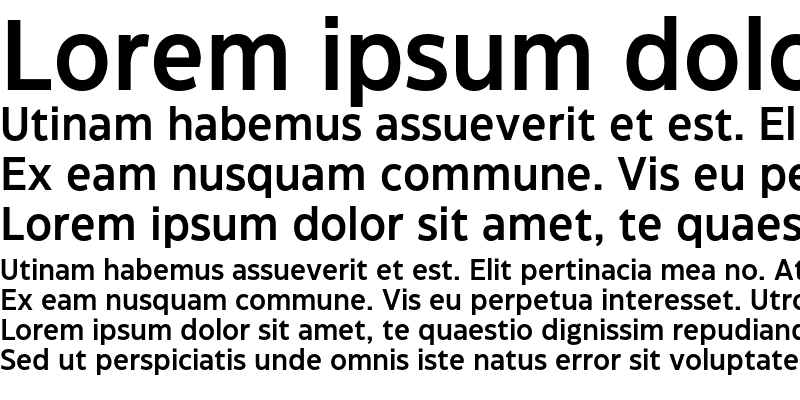 Sample of Eastman Grotesque Trial DemiBold