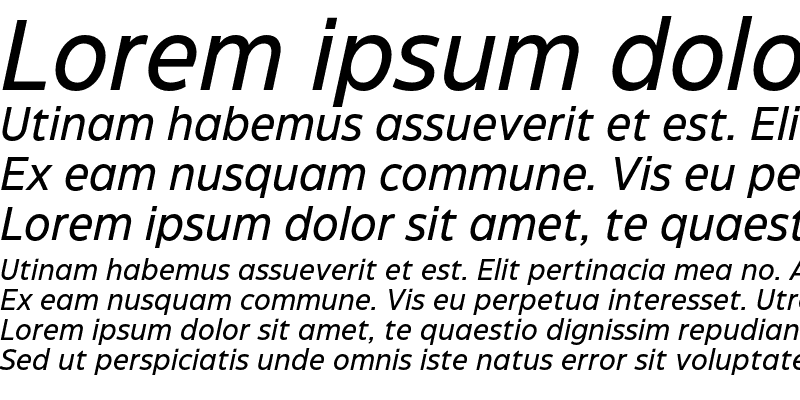 Sample of Eastman Grotesque Trial Medium Italic