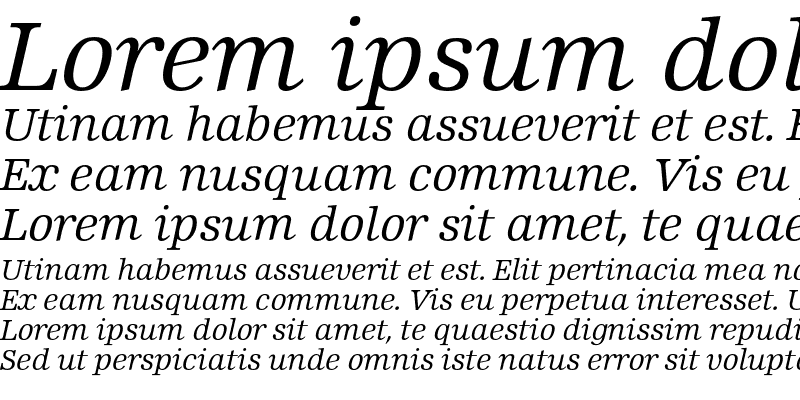 Sample of EdisonEF-BookItalic Regular