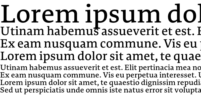 Sample of Edit Serif Arabic Regular