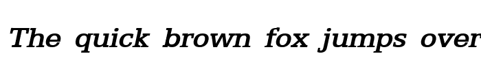 Preview of Eggo-Extended Bold Italic