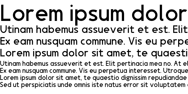 Sample of Egmont Text Light