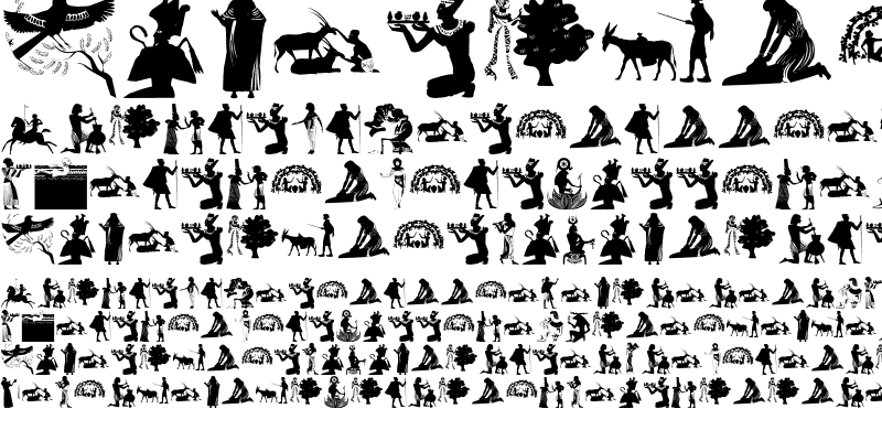 Sample of EgyptianSilhouettes
